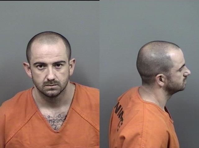 Justin Corley arrested Nov. 13 on a felony charge of possession of a controlled substance and a misdemeanor charge of drug paraphernalia.
